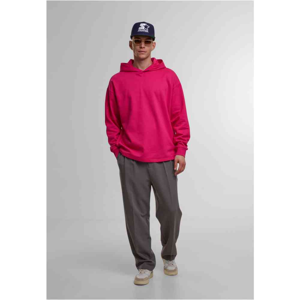 Urban Classics - Organic Loose Hoodie/trui - Felroze